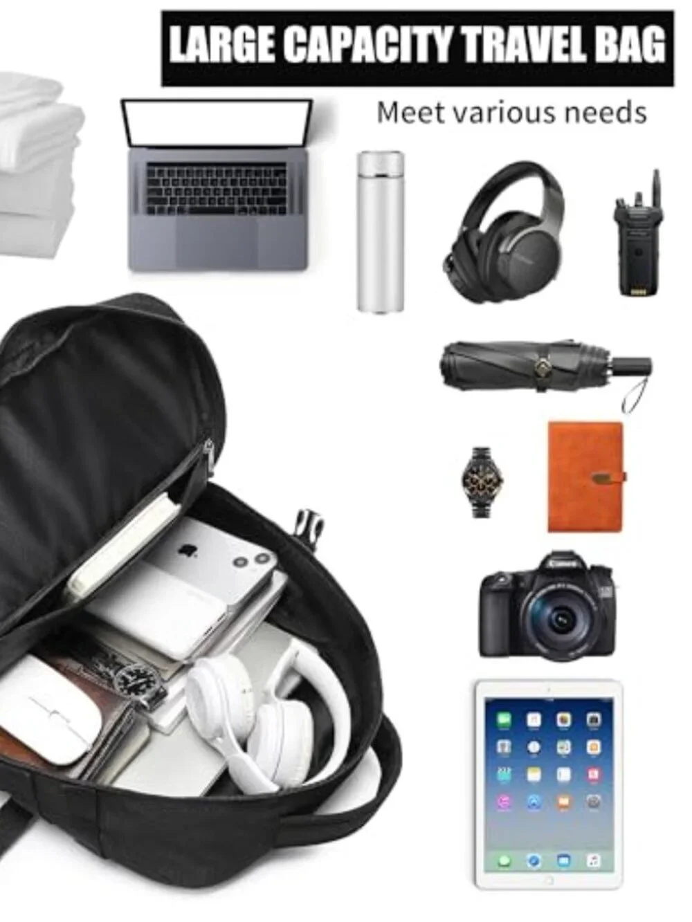 Tactical Backpack - Military waterproof backpack with multiple pockets